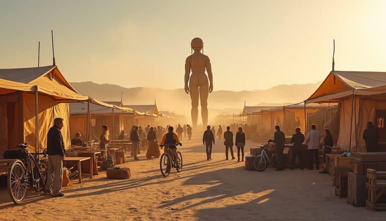 Burning Man : les principes d'une cité temporaire