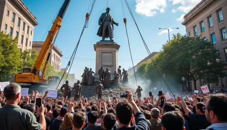 Déboulonnage et retrait d'une statue : ce que le débat révèle