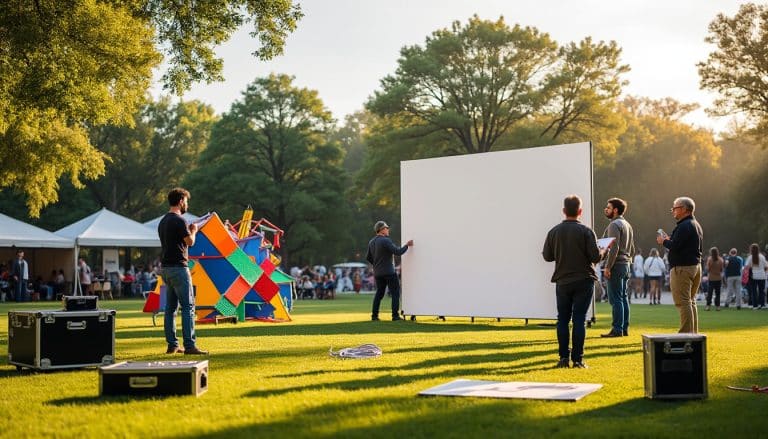 Festival d'art éphémère : l'organisation d'un événement