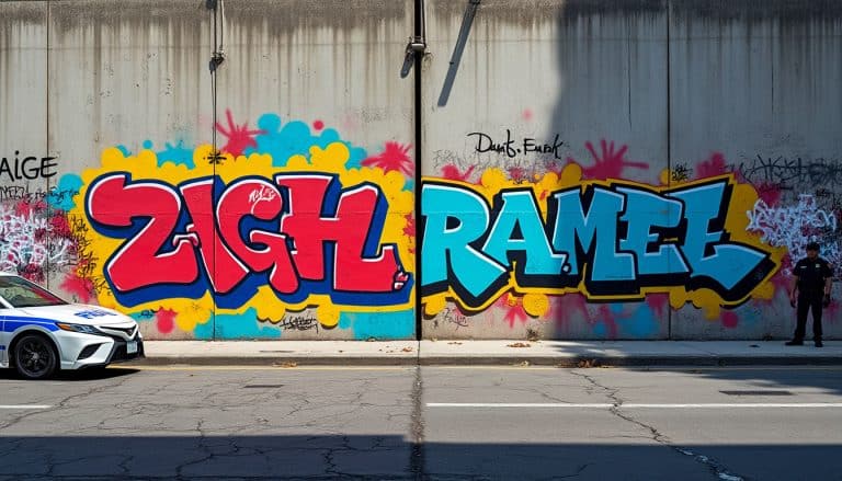 Graffiti et vandalisme : où passe la frontière juridique