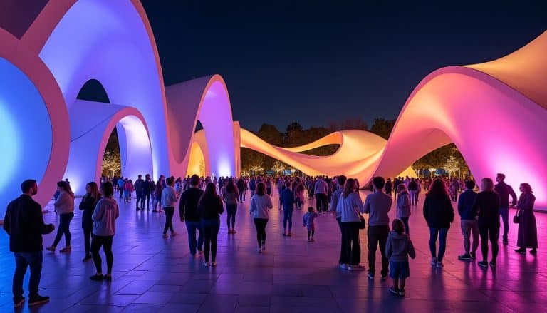 Installations lumineuses nocturnes : le format qui rassemble